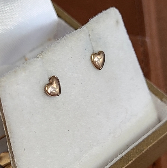 Tiny 14K Earrings - Picture 2 of 5